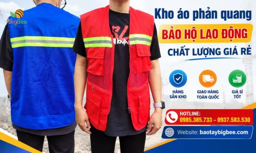 Kho áo phản quang bảo hộ lao động chất lượng giá rẻ