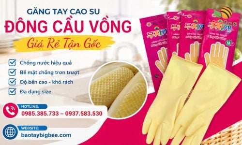 Kho Sỉ Găng Tay Cao Su Đông Cầu Vồng Giá Rẻ Tận Gốc