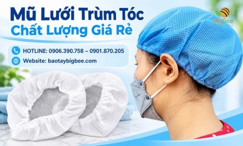 Kho Sỉ Mũ Lưới Trùm Tóc Chất Lượng Giá Rẻ Tại HCM