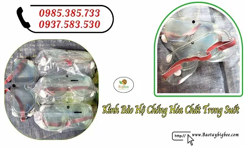 Kính bảo hộ chống hóa chất trong suốt giá sỉ rẻ uy tín tại HCM