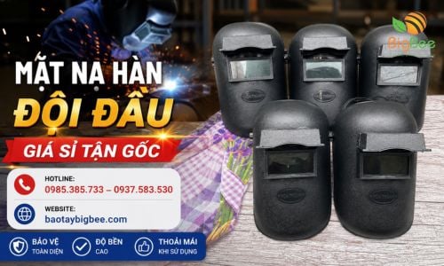 Mặt Nạ Hàn Đội Đầu Giá Sỉ Tận Gốc Cho Xưởng Cơ Khí