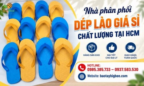 Nhà phân phối dép lào giá sỉ chất lượng tại HCM