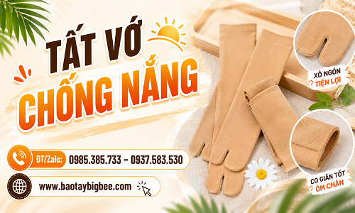 Kho sỉ tất đi nắng giá rẻ co giãn tốt chống nắng êm chân