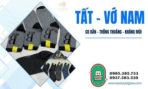 Nguồn sỉ vớ nam giá rẻ uy tín tại HCM hàng luôn sẵn