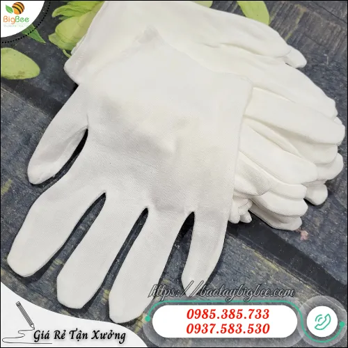 Sỉ găng tay vải thun L+2 hàng có sẵn tại HCM