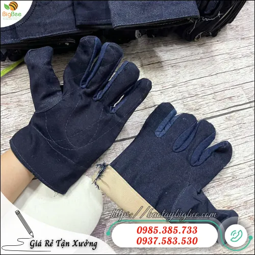 Kho Sỉ Găng Tay Bảo Hộ Vải Jean Giá Rẻ – Chất Lượng Chuẩn Xưởng