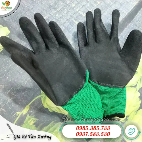 Găng tay phủ cao su chống cắt – lựa chọn an toàn cho công việc nặng