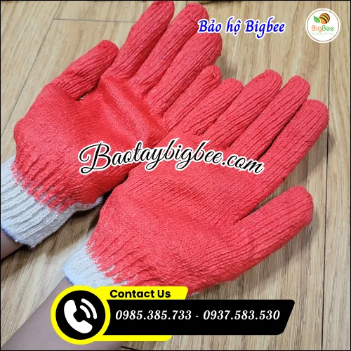 Chuyên Sỉ Găng Tay Bảo Hộ Len Nhúng Nhựa 50g Uy Tín Tại TP.HCM