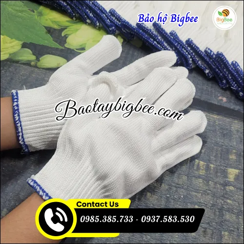 BAO TAY LEN POLY TRẮNG 40G