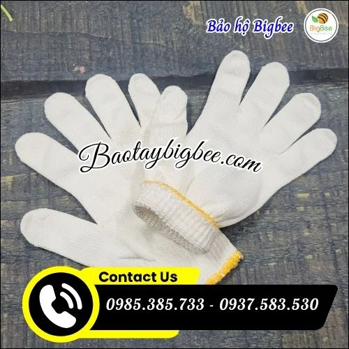 BAO TAY LEN POLY TRẮNG 40G