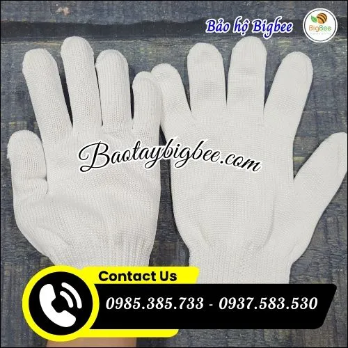 BAO TAY LEN POLY TRẮNG 40G