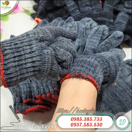 Nguồn Sỉ Bao Tay Len Xám Đen 40g Tận Xưởng – Hàng Luôn Có Sẵn
