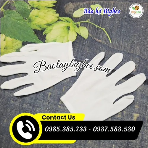 Găng tay thun L+2 bảo hộ lao động giá rẻ