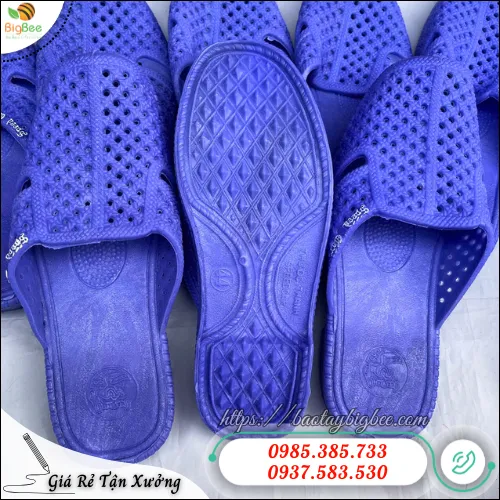 Bán dép nhựa tổ ong bít mũi giá rẻ đủ màu nhiều size