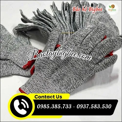 BAO TAY CHỐNG CẮT TRẮNG XÁM