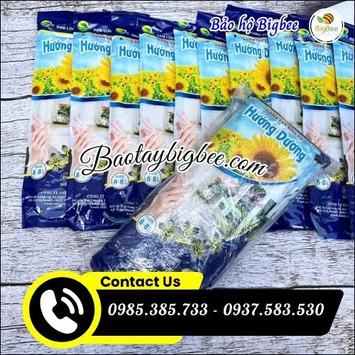 Mua găng tay Hướng Dương giá sỉ rẻ tại HCM