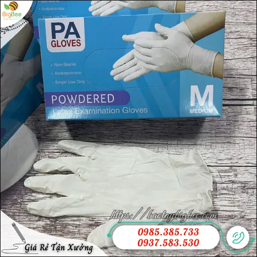 Chuyên cung cấp găng tay y tế Nitrile có bột số lượng lớn toàn quốc