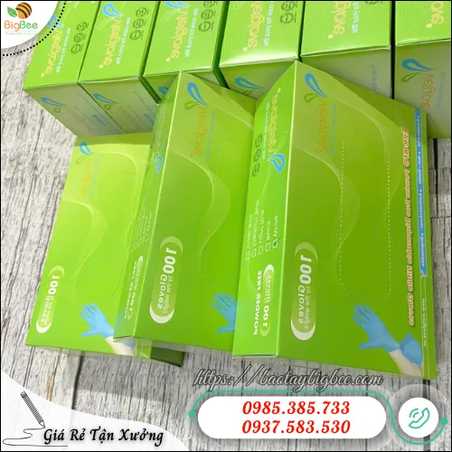 Găng tay y tế Vietglove không bột chính hãng giá sỉ