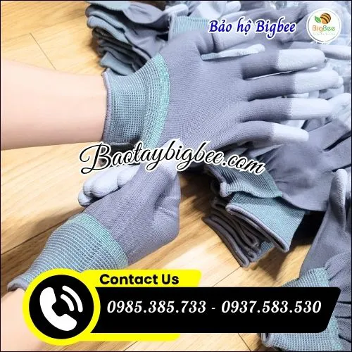 BAO TAY CHỐNG TĨNH ĐIỆN PHỦ PU NGÓN