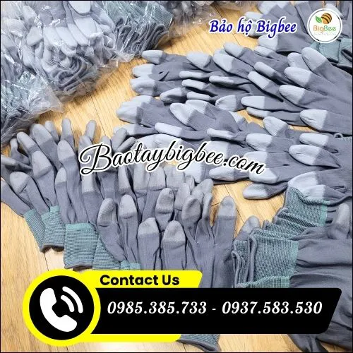 BAO TAY CHỐNG TĨNH ĐIỆN PHỦ PU NGÓN