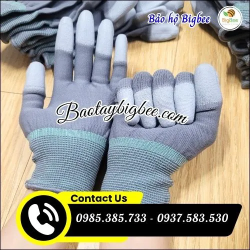 BAO TAY CHỐNG TĨNH ĐIỆN PHỦ PU NGÓN