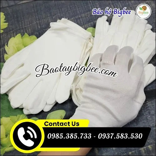 Găng tay thun mỏng mịn L+4 giá rẻ bán ở TPHCM