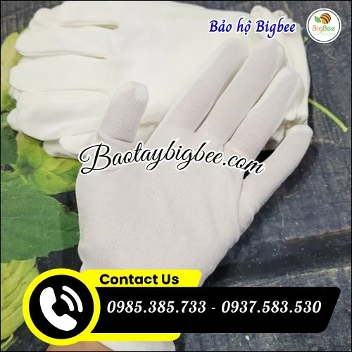 Găng tay thun mỏng mịn L+4 giá rẻ bán ở TPHCM
