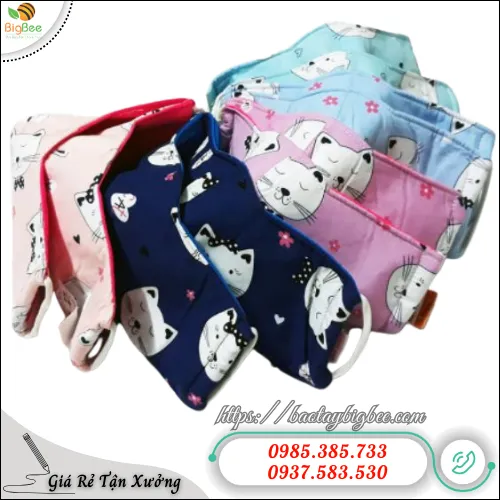 Khẩu Trang Vải Chống Nắng – Bảo Vệ Da, Ngăn Bụi, Giá Sỉ Tận Xưởng