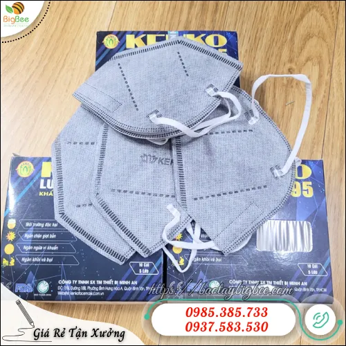 Khẩu trang y tế N95 – Lọc bụi mịn, ngăn vi khuẩn, bảo vệ hô hấp tối đa