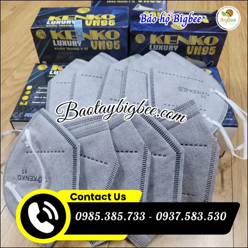 Khẩu trang y tế N95 – Lọc bụi mịn, ngăn vi khuẩn, bảo vệ hô hấp tối đa