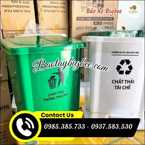 Bán thùng rác nhựa 30 lít giá sỉ rẻ tại HCM