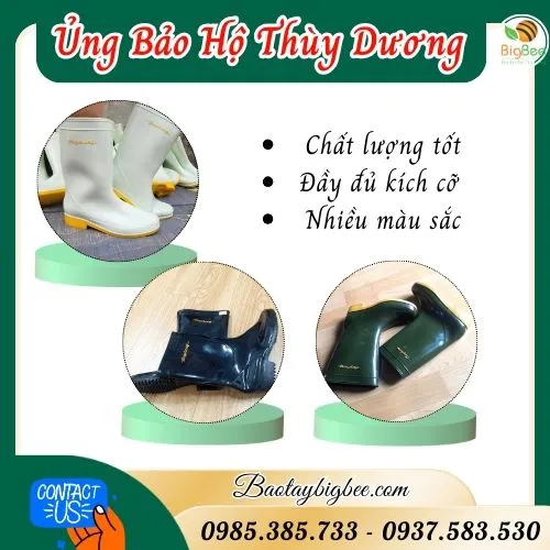 Ủng Cao Su Thùy Dương Chính Hãng – Bền Bỉ, Chống Thấm Nước, Giá Sỉ Rẻ