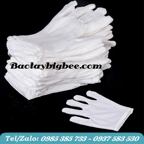 BAO TAY THUN TRẮNG COTTON GIÁ RẺ