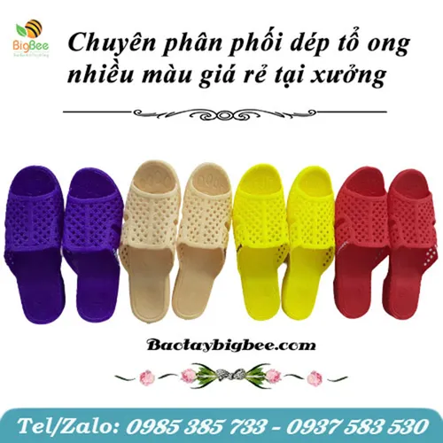 DÉP TỔ ONG NHIỀU MÀU GIÁ SỈ