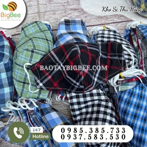 Khẩu trang vải cotton chống nắng và bụi mịn Khẩu trang vải cotton chống nắng và bụi mịn