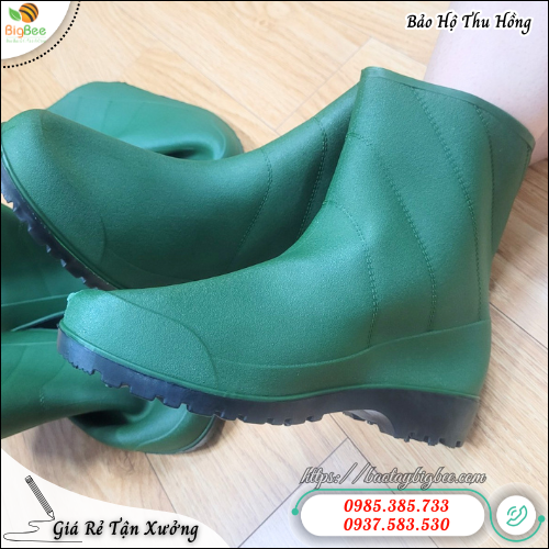 Ủng Ngắn Cổ Chống Trơn Trượt An Toàn Khi Làm Việc Ẩm Ướt. Ủng Ngắn Cổ Chống Trơn Trượt An Toàn Khi Làm Việc Ẩm Ướt.