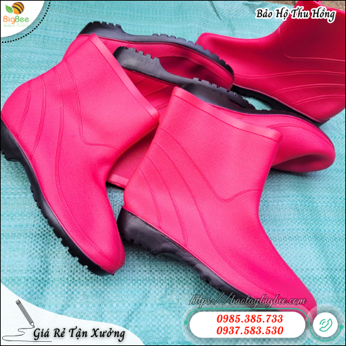 Ủng Lao Động Ngắn Cổ Thiết Kế Gọn Gàng Dễ Mang Tháo. Ủng Lao Động Ngắn Cổ Thiết Kế Gọn Gàng Dễ Mang Tháo.