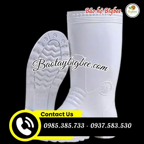 Ủng trắng Hiệp Phước giá rẻ. Ủng trắng Hiệp Phước giá rẻ.