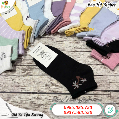 Vớ nữ cổ ngắn cotton – Thoáng chân, không bí. Vớ nữ cổ ngắn cotton – Thoáng chân, không bí.