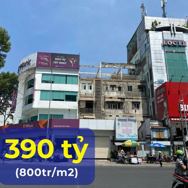 BÁN NHÀ MT SỐ 456 NGUYỄN THỊ MINH KHAI, PHƯỜNG 5, QUẬN 3, TPHCM