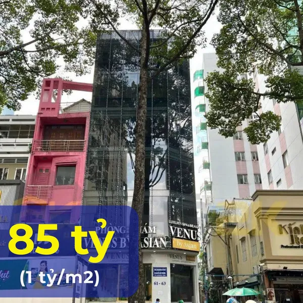 BÁN TÒA NHÀ CĂN GÓC 2 MT 61-63 ĐƯỜNG 3-2, PHƯỜNG 11, QUẬN 10, TPHCM