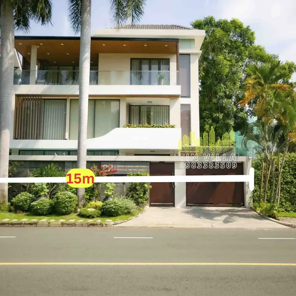 Biệt thự 2 mặt tiền đường 23 khu phố Nam Thông 1