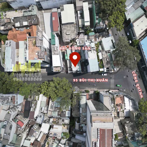 Bán nhà mặt tiền đường BÙI THỊ XUÂN, QUẬN 1 - Giá bán: 34 Tỷ