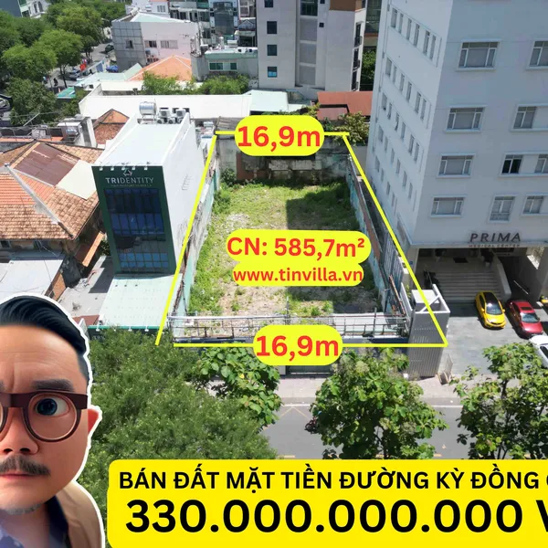 BÁN ĐẤT MẶT TIỀN ĐƯỜNG KỲ ĐỒNG - QUẬN 3