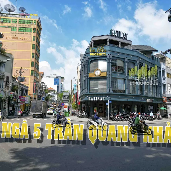 BÁN NHÀ QUẬN 1 | GÓC 2 MẶT TIỀN ĐƯỜNG TRẦN QUANG KHẢI QUẬN 1