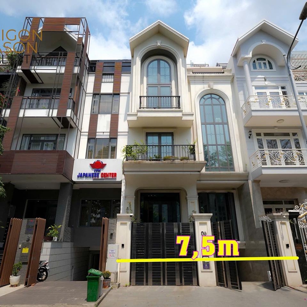 Bán biệt thự mặt tiền Đường Số 5, Khu Him Lam, P. Tân Hưng, Quận 7