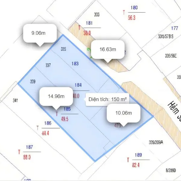 Bán nhà mặt tiền Võ Văn Tần, P. Bàn Cờ, Quận 3, ngang 9m