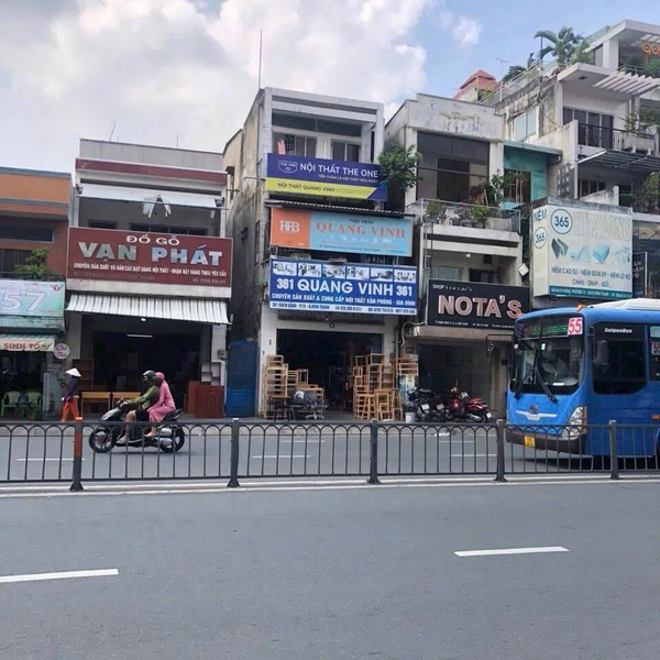 Bán nhà mặt tiền Bạch Đằng, Phường Gia Định, Quận Bình Thạnh 