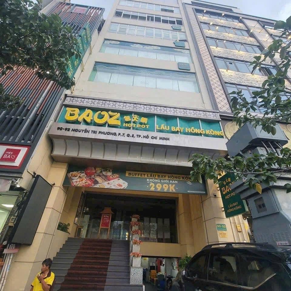 Bán toà nhà mặt tiền Nguyễn Tri Phương , Phường 7 Quận 5