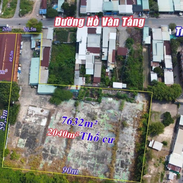 Bán nhà mặt tiền Hồ Văn Tắng, xã Củ Chi, Tân Phú Trung cũ, TP,HCM